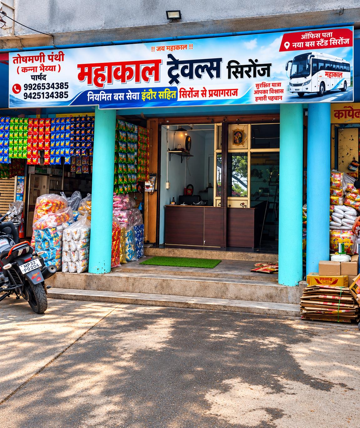 महाकाल ट्रैवल्स कार्यालय